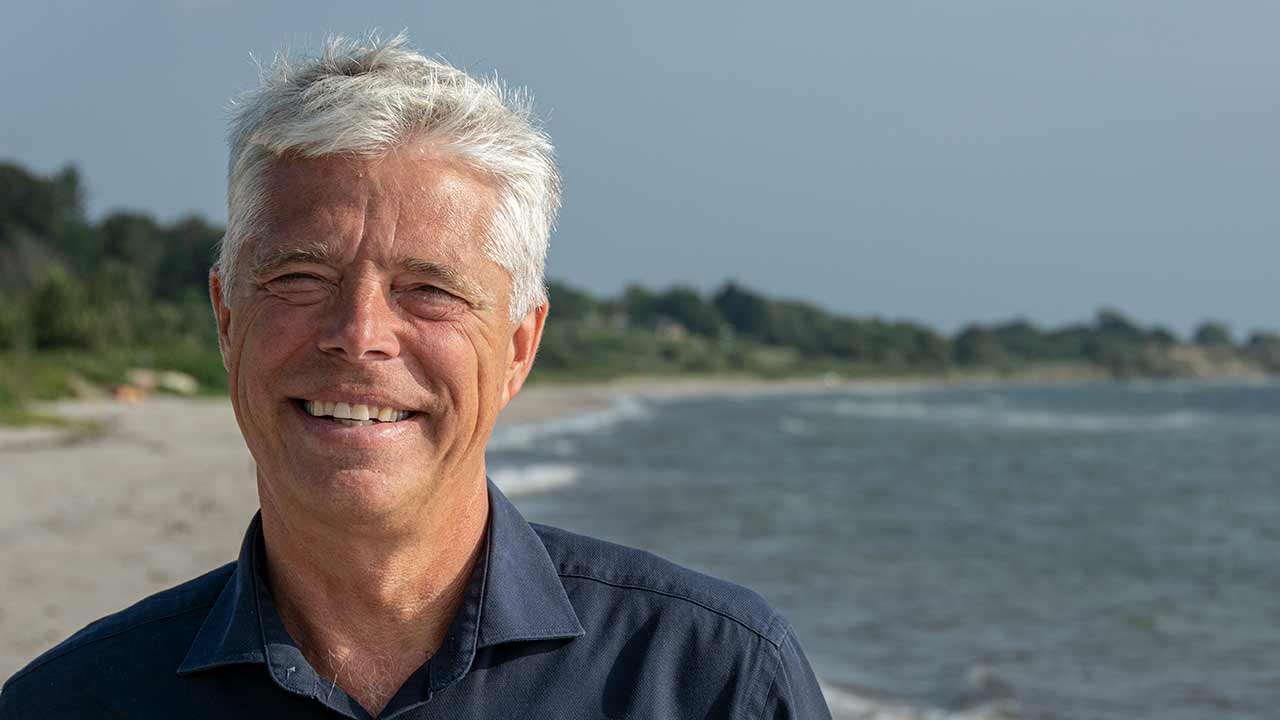 Carste Holvad, forstander Rude Strand Højskole. Foto: Morten Telling, 2024