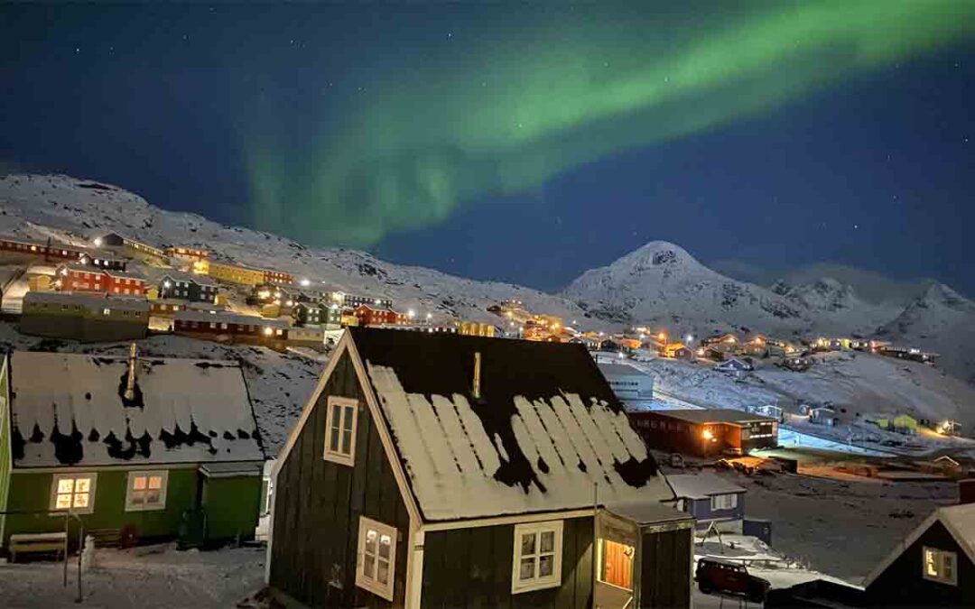 Med nordlys i øjnene – Grønland